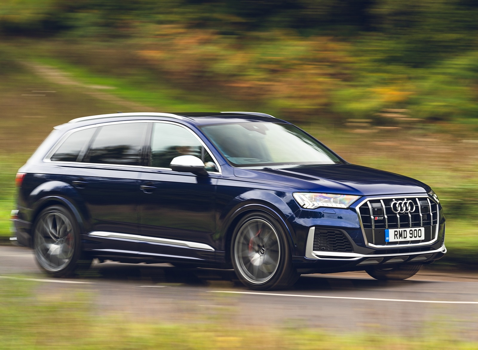 2020 Audi SQ7 TDI Vorsprung (UK-Spec) Front Three-Quarter Wallpapers #6 of 140