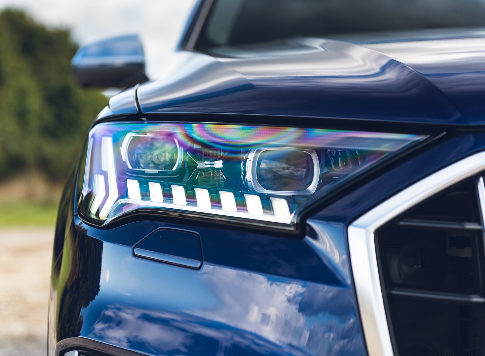 2020 Audi SQ7 TDI Vorsprung (UK-Spec) Headlight Wallpapers #50 of 140
