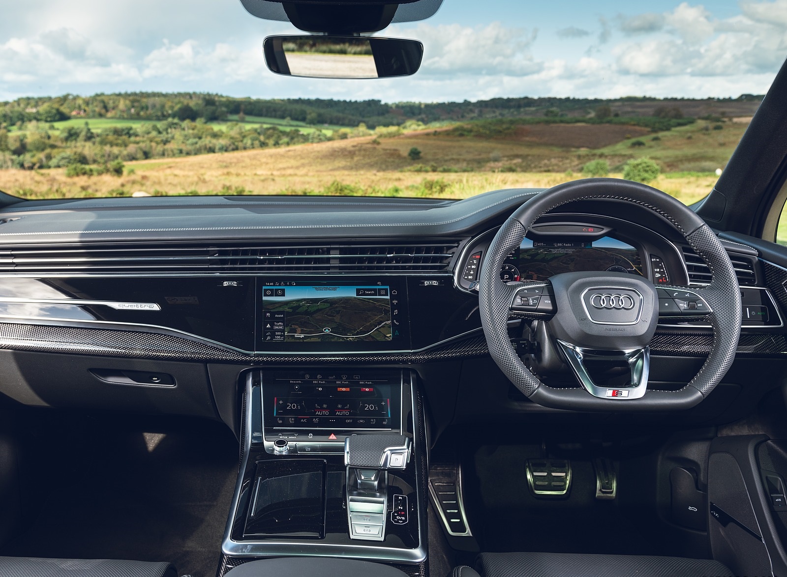 2020 Audi SQ7 TDI Vorsprung (UK-Spec) Interior Cockpit Wallpapers #84 of 140