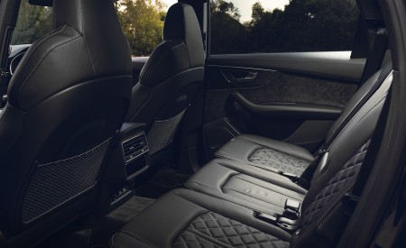 2020 Audi SQ7 TDI Vorsprung (UK-Spec) Interior Rear Seats Wallpapers 450x275 (105)