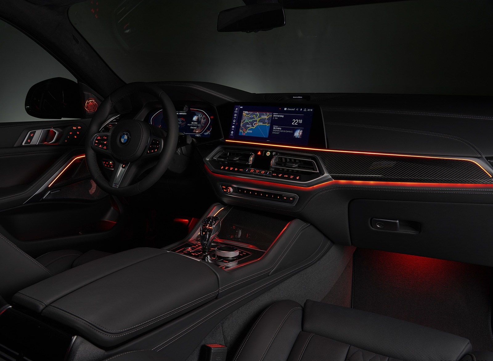 2020 BMW X6 M50i Ambient Lighting Wallpapers #136 of 136