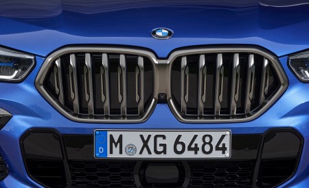 2020 BMW X6 M50i Grill Wallpapers 450x275 (60)