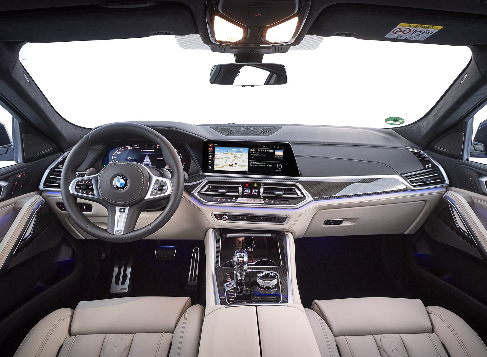2020 BMW X6 M50i Interior Cockpit Wallpapers #69 of 136