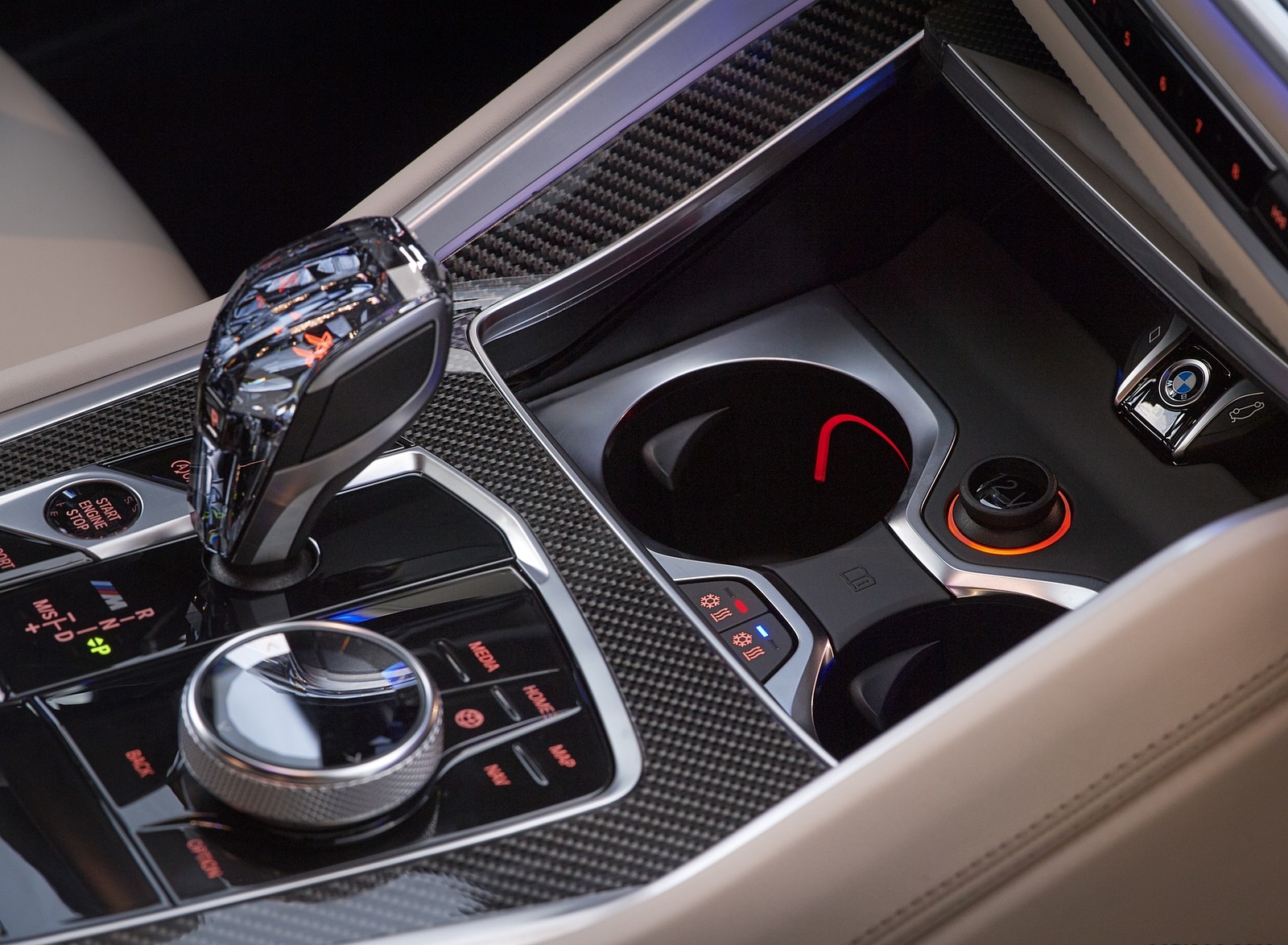 2020 BMW X6 M50i Interior Detail Wallpapers #85 of 136