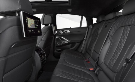 2020 BMW X6 M50i Interior Rear Seats Wallpapers 450x275 (130)