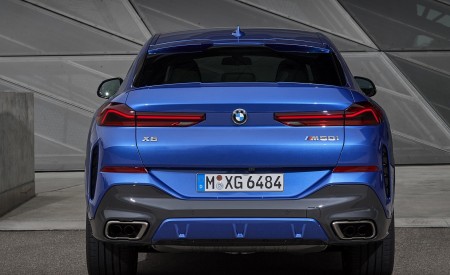 2020 BMW X6 M50i Rear Wallpapers 450x275 (48)
