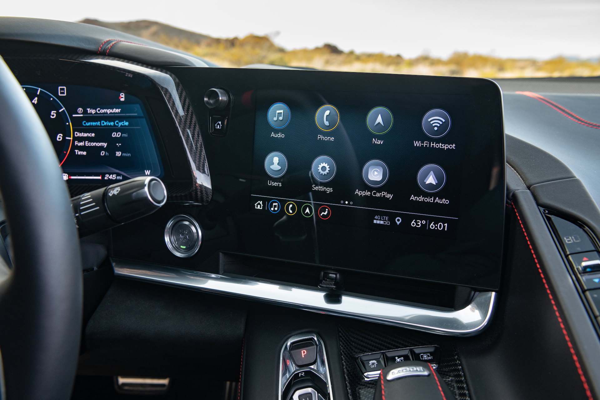 2020 Chevrolet Corvette Stingray Central Console Wallpapers #43 of 166