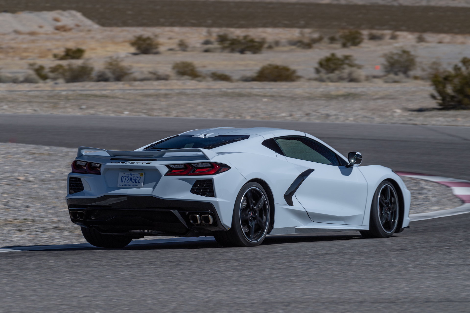 2020 Chevrolet Corvette Stingray (Color: Blade Silver Metallic) Rear Three-Quarter Wallpapers #86 of 166