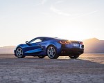 2020 Chevrolet Corvette Stingray (Color: Elkhart Lake Blue Metallic) Rear Three-Quarter Wallpapers 150x120