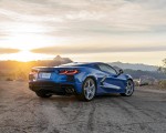 2020 Chevrolet Corvette Stingray (Color: Elkhart Lake Blue Metallic) Rear Three-Quarter Wallpapers 150x120