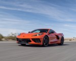 2020 Chevrolet Corvette Stingray (Color: Sebring Orange Tintcoat) Front Three-Quarter Wallpapers 150x120