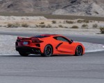 2020 Chevrolet Corvette Stingray (Color: Sebring Orange Tintcoat) Rear Three-Quarter Wallpapers 150x120