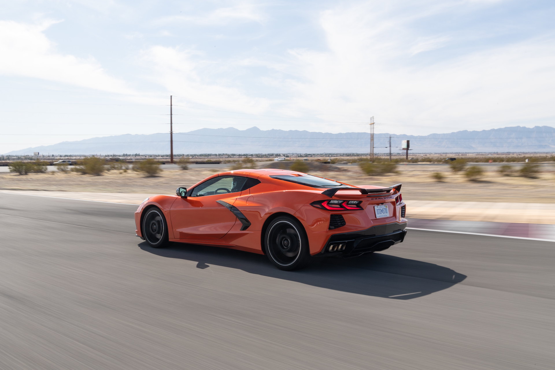 2020 Chevrolet Corvette Stingray (Color: Sebring Orange Tintcoat) Rear Three-Quarter Wallpapers (10)