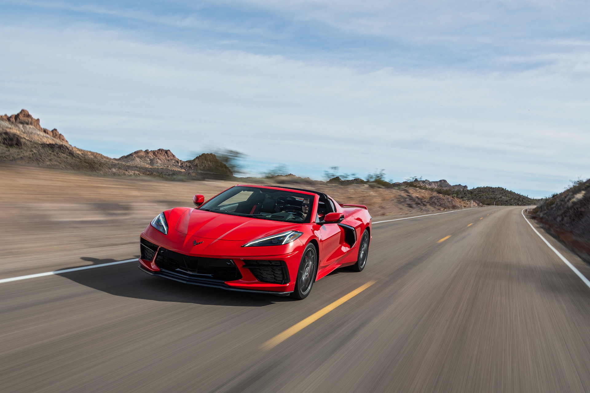 2020 Chevrolet Corvette Stingray (Color: Torch Red) Front Three-Quarter Wallpapers #14 of 166