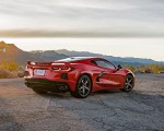 2020 Chevrolet Corvette Stingray (Color: Torch Red) Rear Three-Quarter Wallpapers 150x120