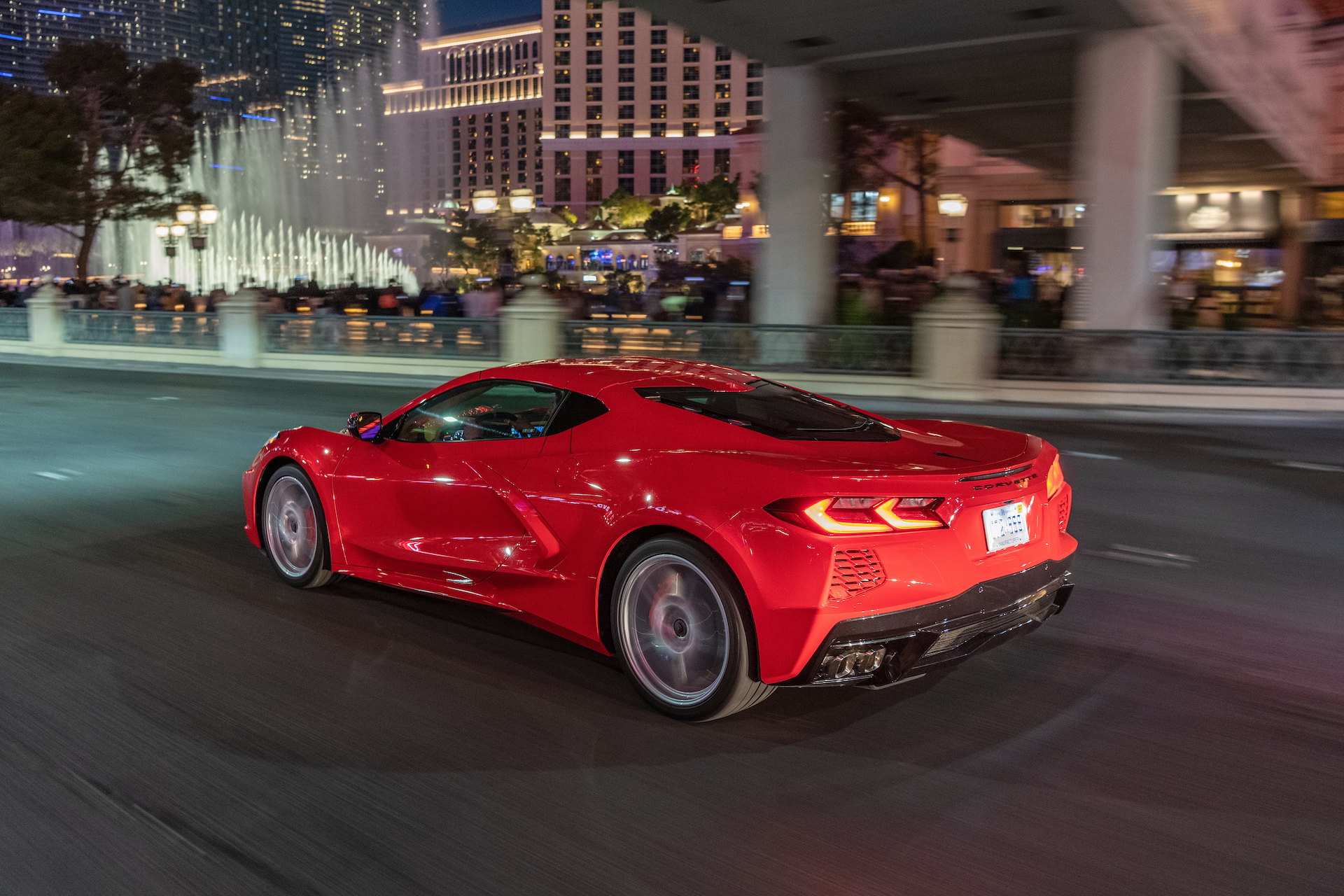 2020 Chevrolet Corvette Stingray (Color: Torch Red) Rear Three-Quarter Wallpapers #31 of 166