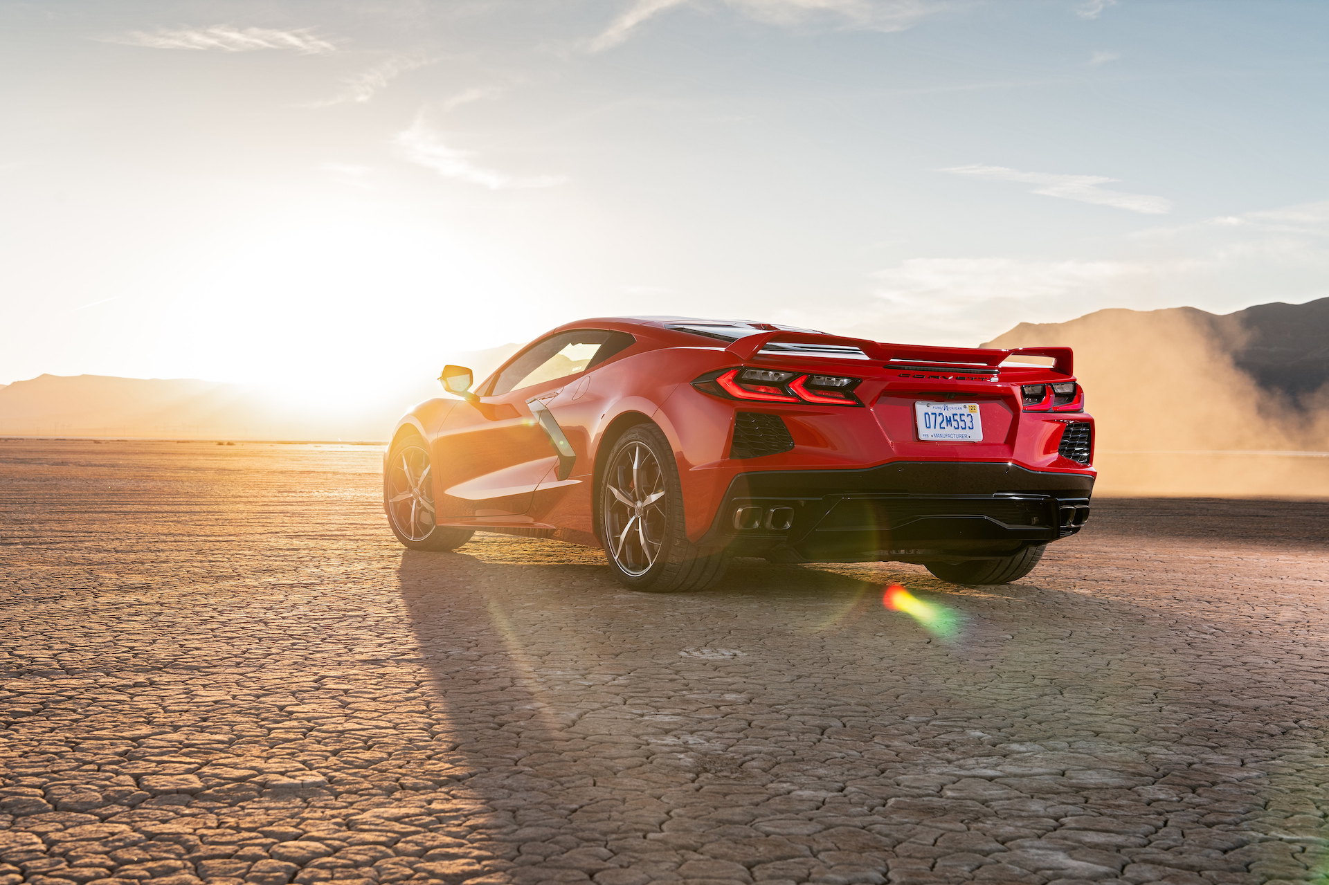 2020 Chevrolet Corvette Stingray (Color: Torch Red) Rear Three-Quarter Wallpapers #27 of 166