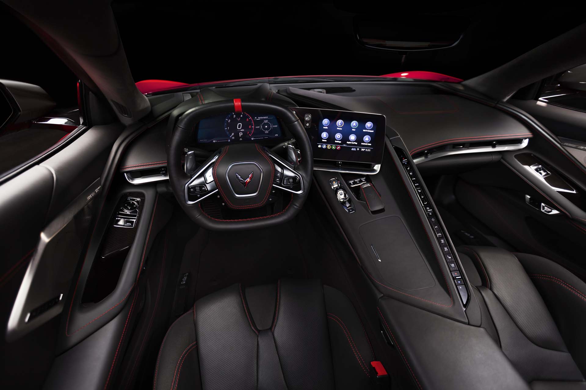 2020 Chevrolet Corvette Stingray Interior Cockpit Wallpapers #93 of 166