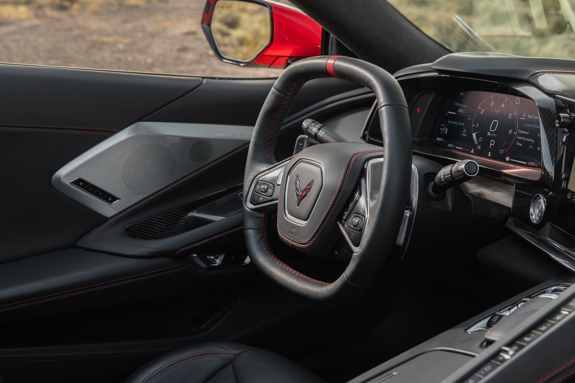 2020 Chevrolet Corvette Stingray Interior Steering Wheel Wallpapers #36 of 166