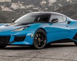 2020 Lotus Evora GT (Color: Cyan Blue) Front Three-Quarter Wallpapers 150x120