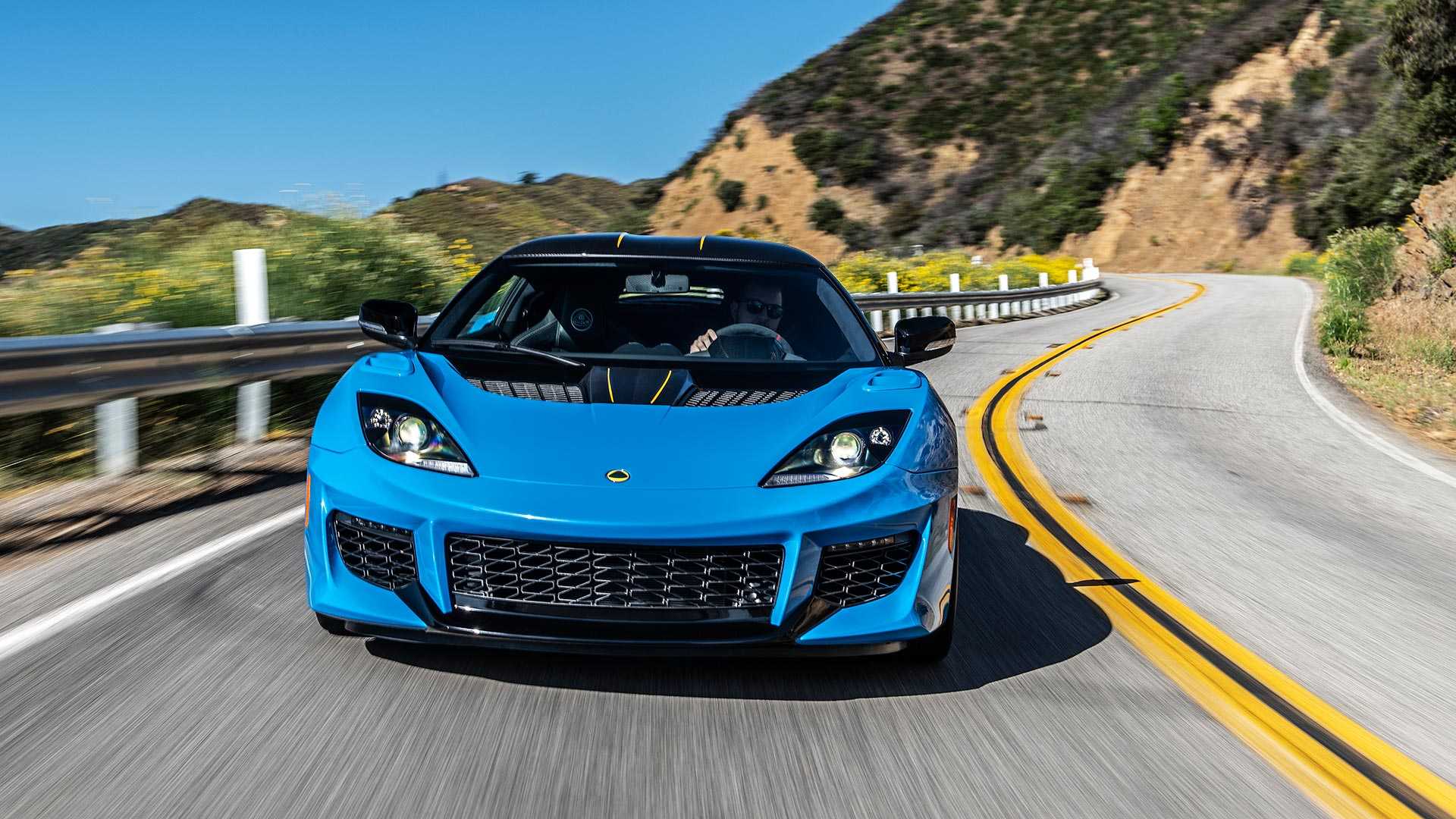 2020 Lotus Evora GT (Color: Cyan Blue) Front Wallpapers #2 of 17