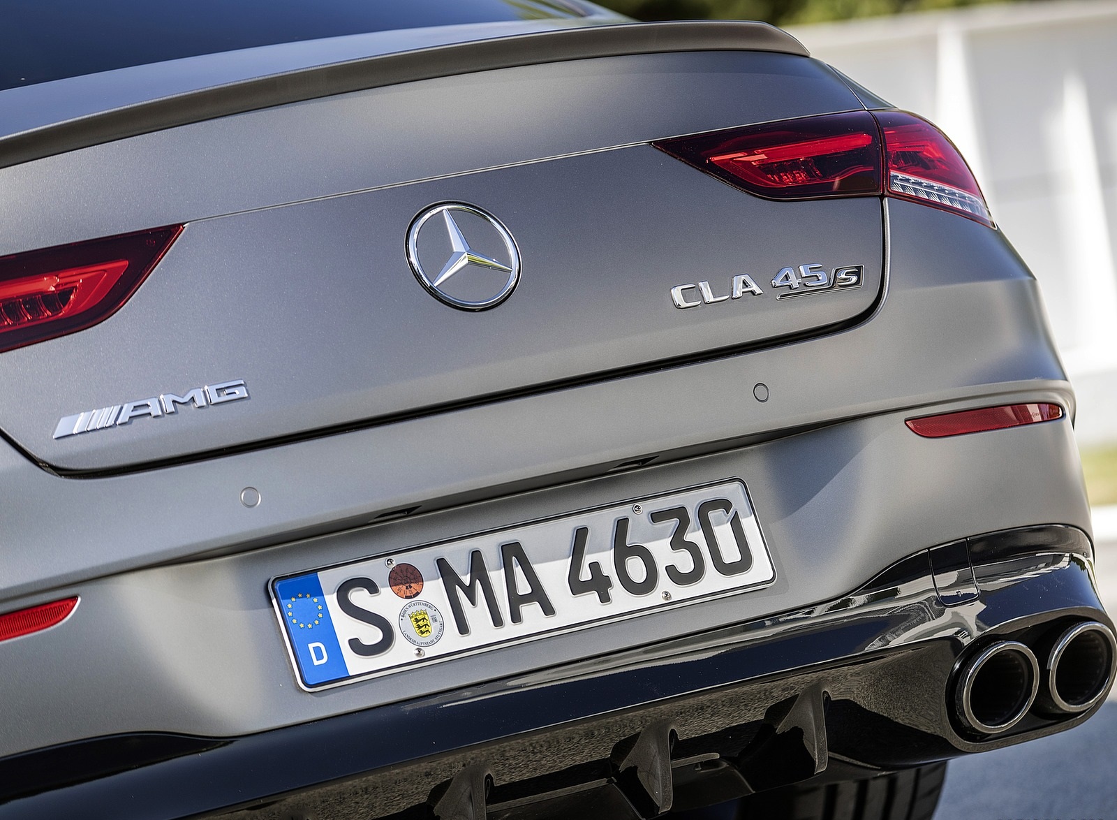 2020 Mercedes-AMG CLA 45 (Color: Designo Mountain Gray Magno) Detail Wallpapers #48 of 86