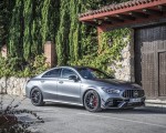 2020 Mercedes-AMG CLA 45 (Color: Designo Mountain Gray Magno) Front Three-Quarter Wallpapers 150x120