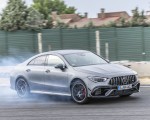 2020 Mercedes-AMG CLA 45 (Color: Designo Mountain Gray Magno) Front Three-Quarter Wallpapers 150x120 (18)