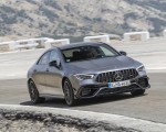 2020 Mercedes-AMG CLA 45 (Color: Designo Mountain Gray Magno) Front Three-Quarter Wallpapers 150x120 (29)