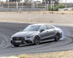 2020 Mercedes-AMG CLA 45 (Color: Designo Mountain Gray Magno) Front Three-Quarter Wallpapers 150x120 (19)