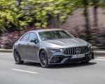 2020 Mercedes-AMG CLA 45 (Color: Designo Mountain Gray Magno) Front Three-Quarter Wallpapers 150x120 (30)