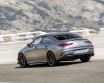 2020 Mercedes-AMG CLA 45 (Color: Designo Mountain Gray Magno) Rear Three-Quarter Wallpapers 150x120