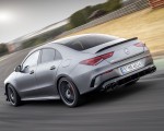 2020 Mercedes-AMG CLA 45 (Color: Designo Mountain Gray Magno) Rear Three-Quarter Wallpapers 150x120 (25)