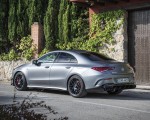 2020 Mercedes-AMG CLA 45 (Color: Designo Mountain Gray Magno) Rear Three-Quarter Wallpapers 150x120