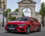 2020 Mercedes-AMG CLA 45 (Color: Jupiter Red) Front Three-Quarter Wallpapers 150x120