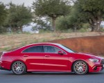 2020 Mercedes-AMG CLA 45 (Color: Jupiter Red) Side Wallpapers 150x120