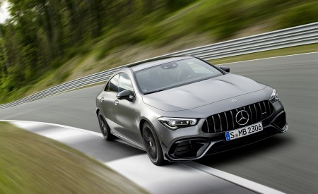 2020 Mercedes-AMG CLA 45 S 4MATIC+ Front Three-Quarter Wallpapers 450x275 (55)