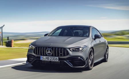 2020 Mercedes-AMG CLA 45 S 4MATIC+ Front Three-Quarter Wallpapers 450x275 (56)