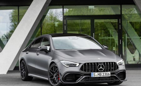 2020 Mercedes-AMG CLA 45 S 4MATIC+ Front Three-Quarter Wallpapers 450x275 (70)