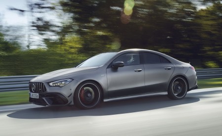 2020 Mercedes-AMG CLA 45 S 4MATIC+ Front Three-Quarter Wallpapers 450x275 (57)