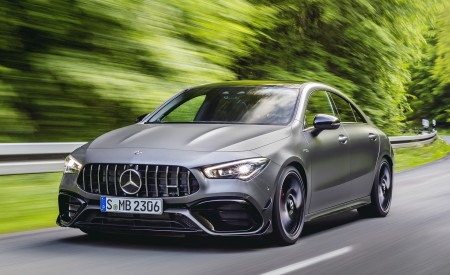 2020 Mercedes-AMG CLA 45 S 4MATIC+ Front Three-Quarter Wallpapers 450x275 (59)