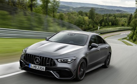 2020 Mercedes-AMG CLA 45 S 4MATIC+ Front Three-Quarter Wallpapers 450x275 (60)