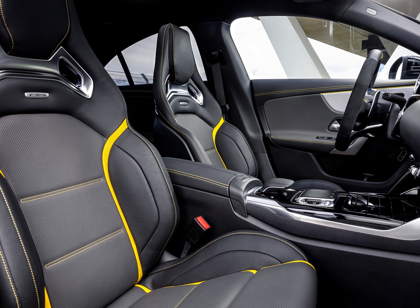 2020 Mercedes-AMG CLA 45 S 4MATIC+ Interior Front Seats Wallpapers #84 of 86