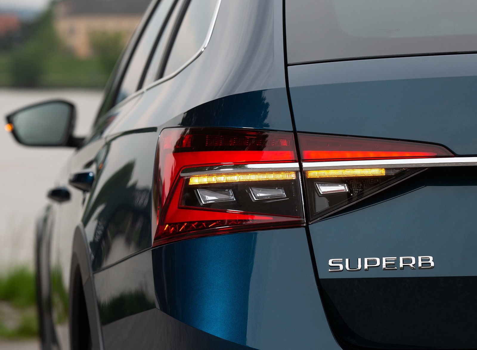 2020 Skoda Superb Scout Tail Light Wallpapers #34 of 51