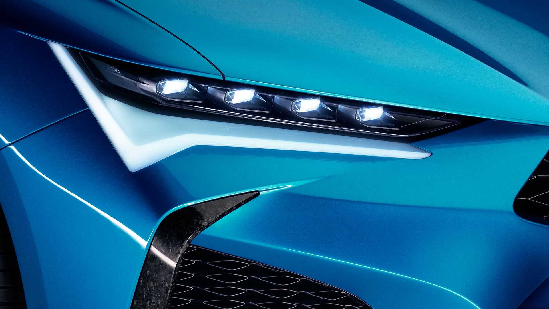 2019 Acura Type S Concept Headlight Wallpapers #10 of 15