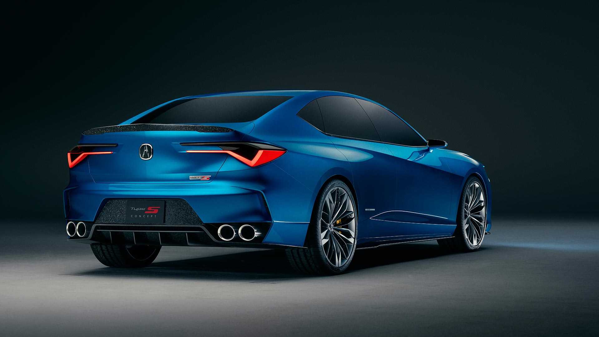 2019 Acura Type S Concept Rear Three-Quarter Wallpapers (4)