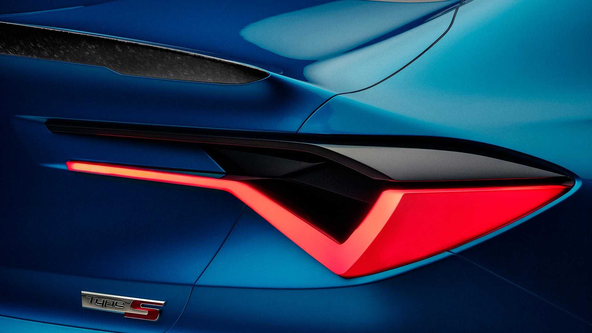 2019 Acura Type S Concept Tail Light Wallpapers #13 of 15