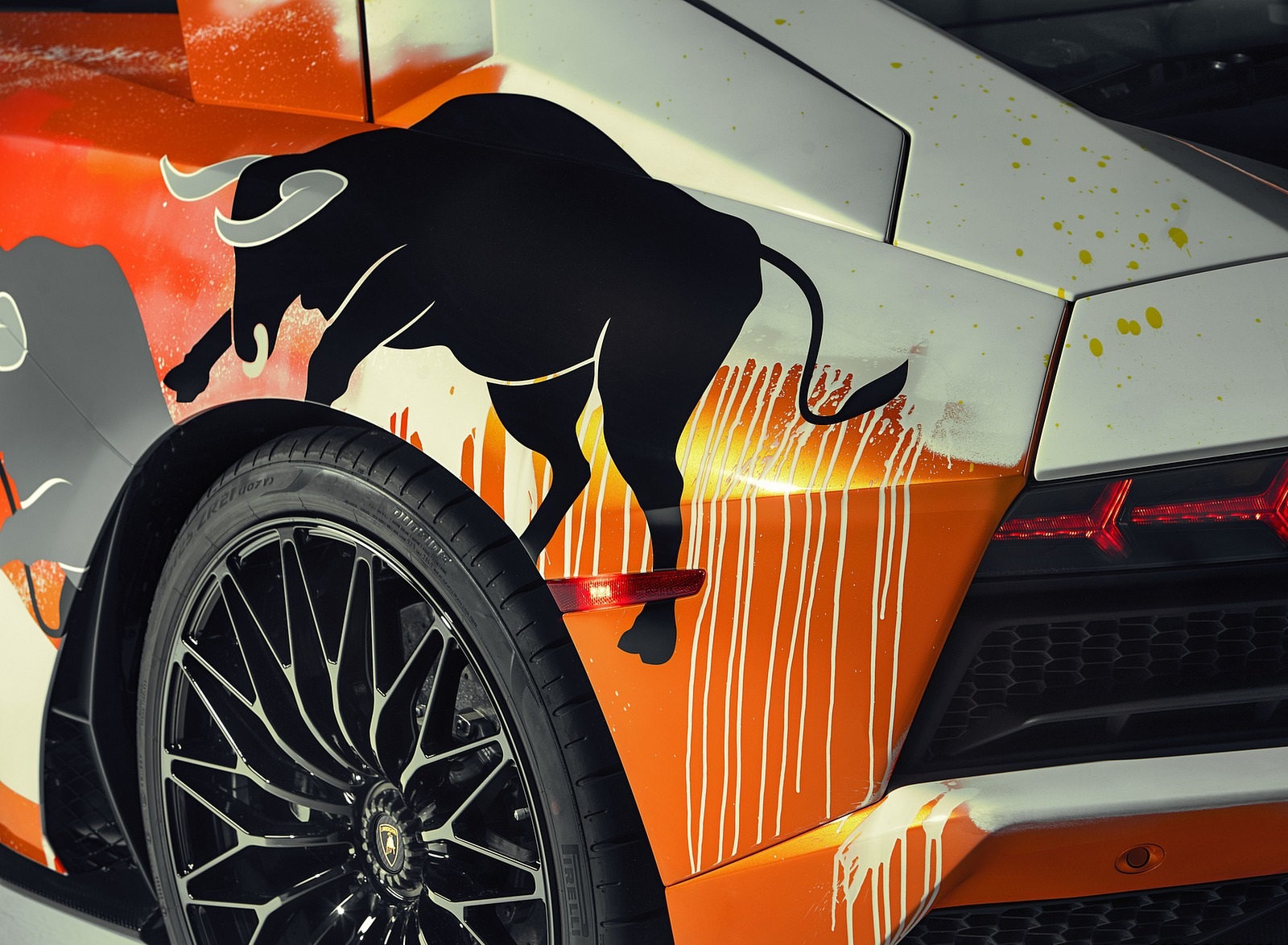 2019 Lamborghini Aventador S by Skyler Grey Detail Wallpapers #17 of 31