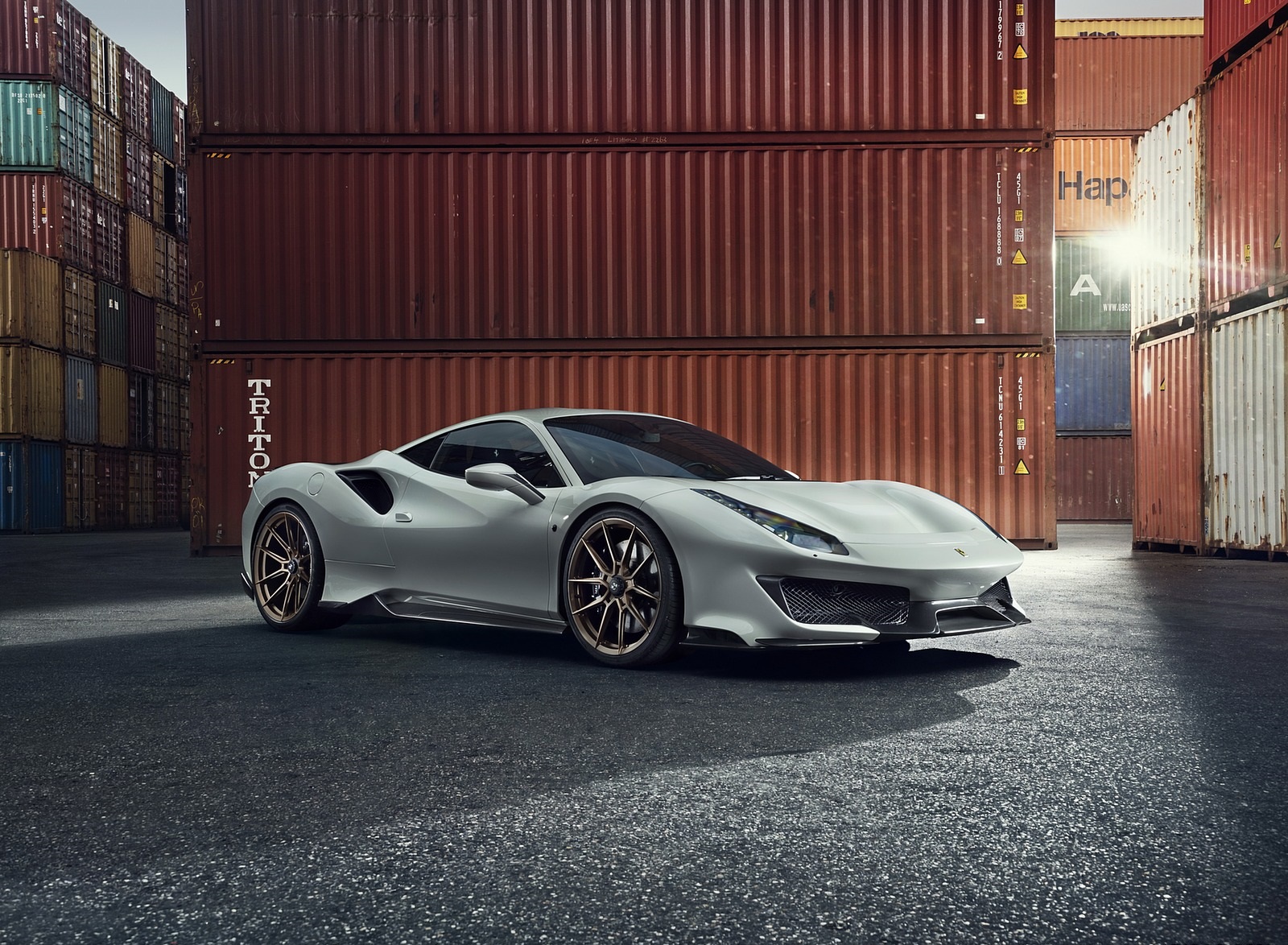 2019 NOVITEC Ferrari 488 Pista Front Three-Quarter Wallpapers (2)