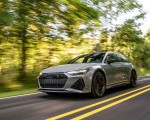2020 Audi RS 6 Avant (Color: Nardo Gray; US-Spec) Front Three-Quarter Wallpapers 150x120 (80)